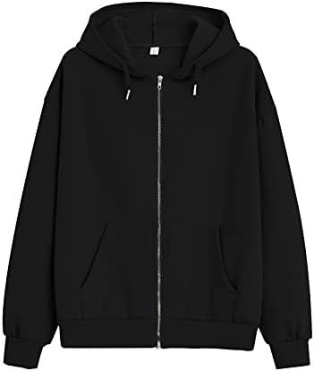 Mejotaus ljubav nikad ne uspijeva predimenzioniran zip up hoodie za žene stražnje pismo tisak pamučne jakne kap za rame termalne majice