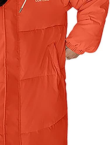 FOVIGUO plus kaputi za žene, kamp kapute za žene casun jesen prevelike kapute dugih rukava topli čvrsti