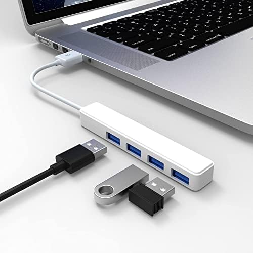 S5E5X USB 2.0 Hub Dugačak kabel s priključkom za punjenje Micro-USB, 4 porta 5 U za brzi prijenos podataka USB Hub Extender Produžno