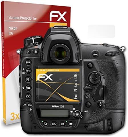 ATFOLIX Zaslon Zaštitnik Kompatibilan s Nikon D6 Zaštitni film zaslona, ​​anti-refleksni i šok koji apsorbira FX zaštitni film