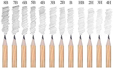 Jahh slikanje olovke 35 komada/Student Crtanje skica set Skica za crtanje Početnika Set Student Crtanje umjetničke olovke zalihe zaliha