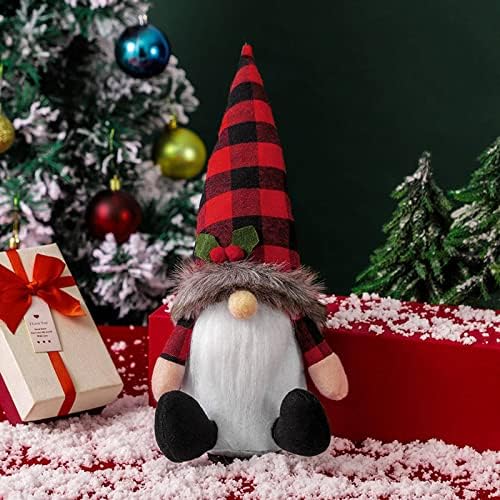 Božićni ukrasi lutkarski ukrasi skandinavskog stila Božićni ukrasi staro dijete bez lica