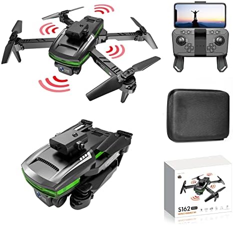 Drone s 1080p kamerom za odrasle i djecu, sklopivi FPV daljinski upravljač Quadcopter s LED bljeskalicom, jedan ključni početak, igračke