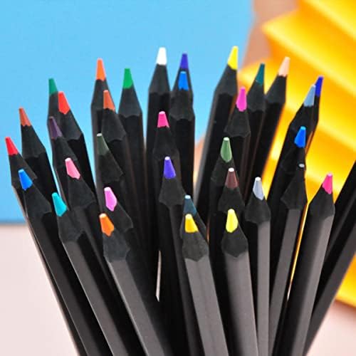 Stobok 1 set /24pcs ne-djeca grafiti Slikanje Toksične olovke Crayon Kit Studenti Skiciranje drveta mališani u boji Obojeni zalihe