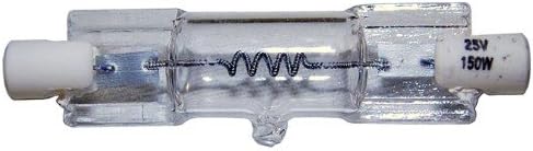 HQRP 2-PACK R7S osnovna žarulja 150W 25V zubna halogena svjetiljka kompatibilna s Pelton & Crane LF+ LF-3 LF-2 LF1 LF 2470 Svjetlo