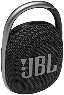 JBL GO 3: Prijenosni zvučnik s Bluetooth-om, ugrađenom baterijom, Black & Clip 4: Prijenosni zvučnik s Bluetooth-om, ugrađenom baterijom,