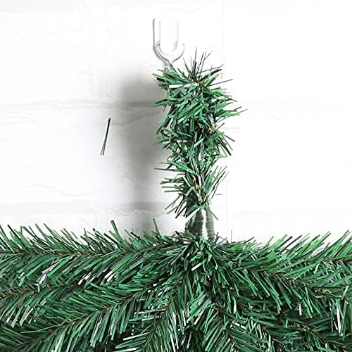 Lymoh božićni naopako drvo golo drveće Unutrašnjost zid zelena pvc ukrasna stablo božićni zid viseći ukrasi cal_queen 60 cm
