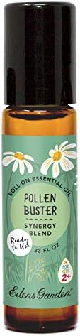 Edens Garden Pollen Buster OK ​​FOR FORCE SINERGIJA SINERGIJA ESSERITA ULJA, čista terapeutski stupanj 10 ml rola