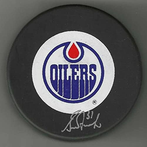 Grant Fuhr potpisao je trenč-pak Edmonton Oilers - NHL-ove pakove s autogramima