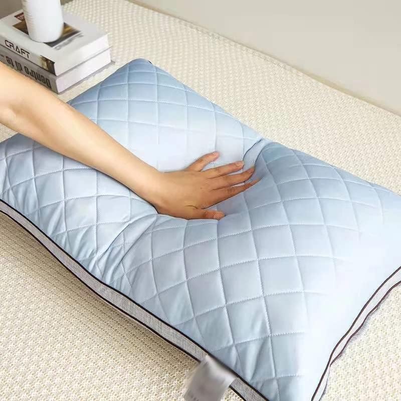 N/dvostruka namjena jastuk za zimu i ljeto hladno osjećanje lateks pera baršunasti jastuk jezgra pomažu posteljina za pranje spavanja