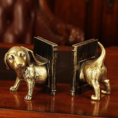 Svakodnevni Kreativni stalak za knjige u obliku psa u europskom stilu, proizvodi od smole, obrti za poboljšanje doma, pokloni, ukrasi,