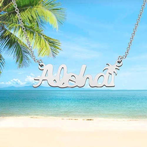 Havajska ogrlica Aloha havajski nakit Na Plaži poklon za ljetni odmor poklon za nju