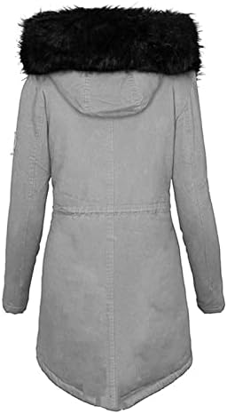 Zimski kaputi za žene 2022 plus veličina zgušnjava jakna moda toplo hladno vrijeme parkas zip up hoodies estetska odjeća