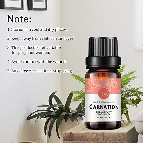 Carantion esencijalno ulje čista oganska biljka natrualno cvijeće esencijalno ulje za difuzor poruke za njegu kože spavanje -