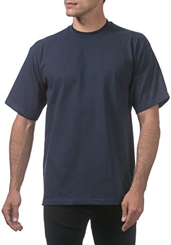 Pro Club muški 3-pack majica s teškim uteznim pamučnim kratkim rukavima majica