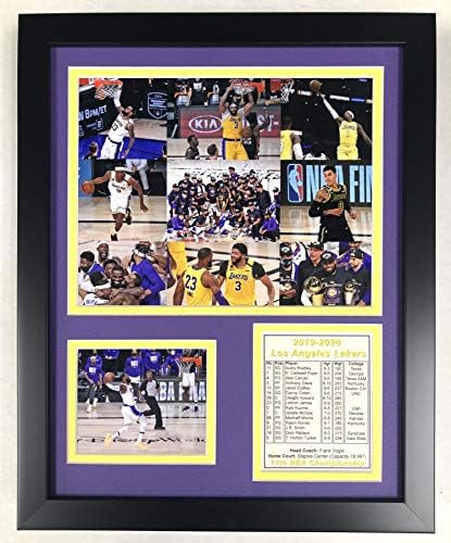 Legende nikad ne umiru Los Angeles Lakersi / NBA prvaci 2019-2020 | 12 foto kolaž uokviren u okvir od 915, u okviru./ Kolaž