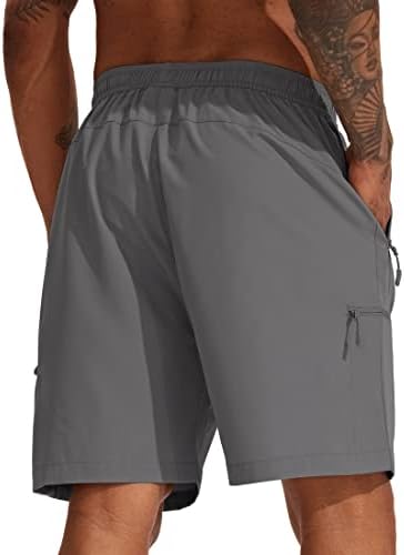 Muške muške planinarske kratke kratke hlače brze suhe golf atletske kratke hlače 7 Lagane ljetne kratke hlače s džepovima