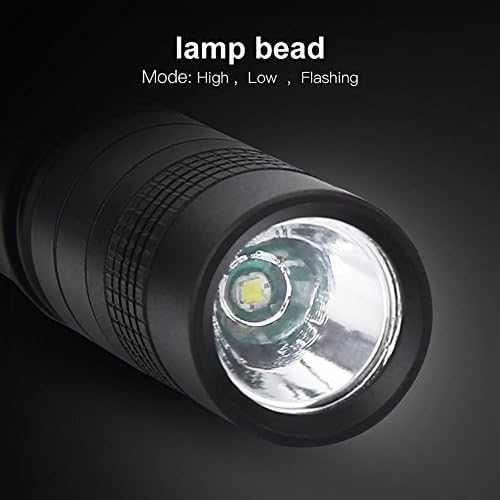 Mini svjetiljka, 1pc prijenosna bljeskalica Ultra svijetla LED svjetiljka Mini Olovka džepna baklja, 13,3 x 1,5 cm