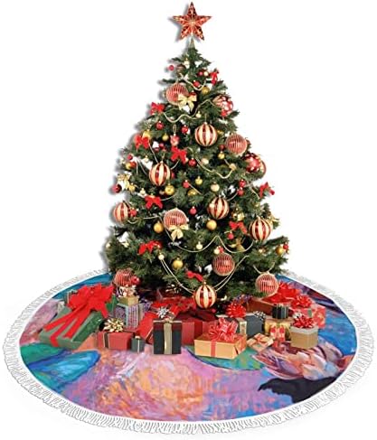 Vodene suknje ljiljana suknje božićni ukrasi, sezonska suknja od drveta za božićni praznik sve prigode 36