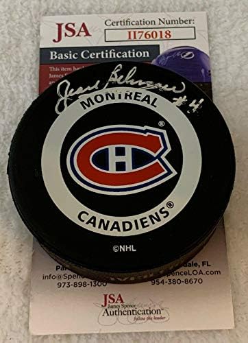 Jean Beliveau potpisao je službeni pak za igru Montreal Canadiens s autogramom u NHL PAKOVIMA s autogramima