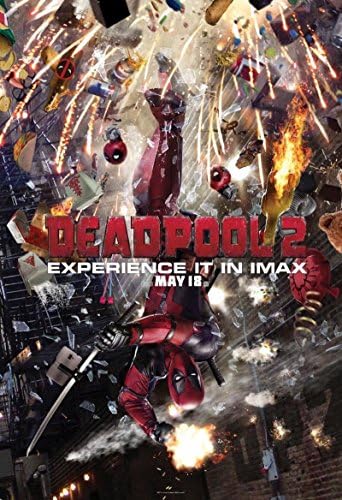 Deadpool 2-13 X19 originalni promo filmski plakat IMAX verzija Ryan Reynolds