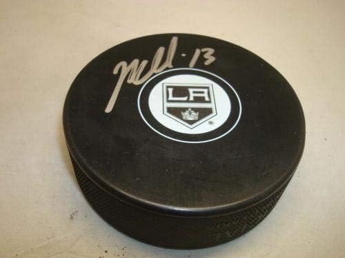 Mike Cammalleri potpisao je hokejaški pak Los Angeles Kings s autogramom 1-u-NHL Pakovi s autogramima