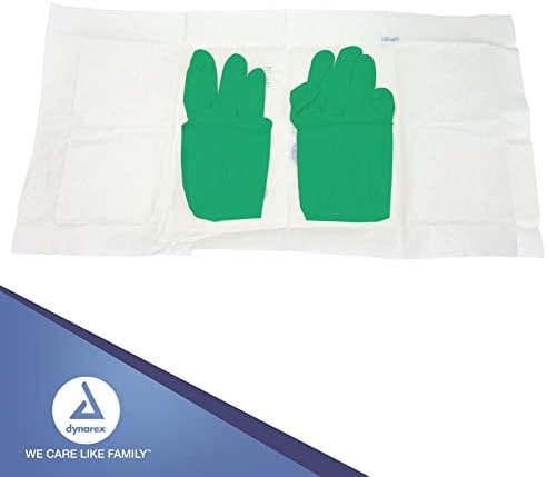 Dynarex sterilni nitrilni kirurški rukavice, nitrilne rukavice otporne na prah i probijanje, koje se koriste u bolnicama, kirurškim