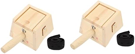 2 seta štapića za iscjeljivanje i kineski pelin za akupunkturne točke opuštanje prikladan alat za masažu 5 drveni pelin s ručkom Zanatski