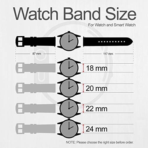 CA0683 Tarot kartica obješena Man Leather & Silicone Smart Watch Band remen za Wistwatch Smartwatch Smart Watch Veličina