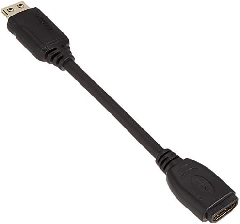 Startech.com 6IN velike brzine HDMI kabel za uštedu priključka s 4K 60Hz - Kratki HDMI 2.0 mužjaka do ženskog adapterskog kabela -