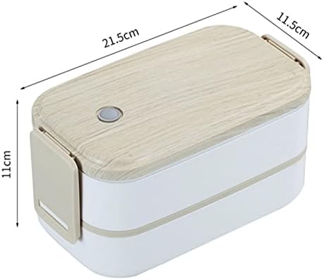 Aloncebwh Bento Boxes višeslojni bento kutija za ručak set prijenosna izolacija bačva od nehrđajućeg čelika mikrovalna pećnica