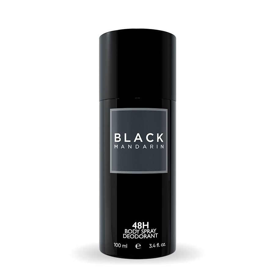 Generički crni mondarijski dezodorans, za muškarce, 100 ml