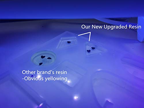200g UV smola s prijenosnom UV svjetiljkom + svijetlo ulje na bazi vode, nadogradnja ultraljubičasto epoksidne smole kristalno čisto