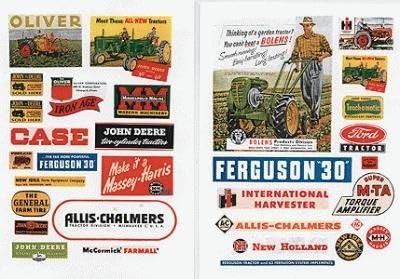 Veliki znakovi farme i traktora 1940-ih i 50-ih