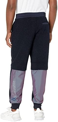 A | X Armani Exchange muški Teddy Fleece ColorBlock Jogger Sweatpants