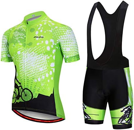Hotlion muški biciklistički dres Set bib kratke hlače ljetne biciklističke odjeće za pro -temsku odjeću za bicikle