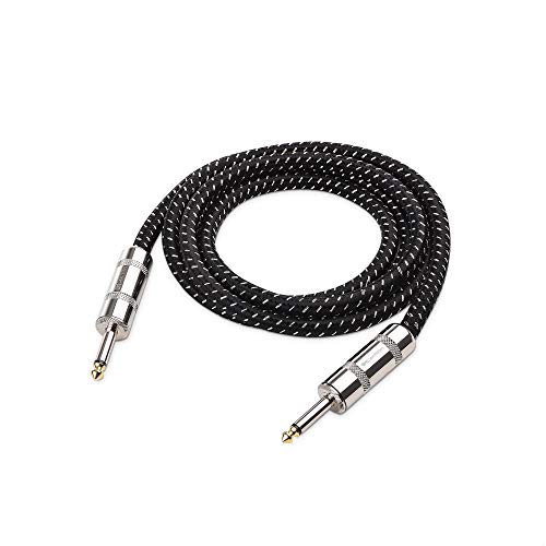 Kabel je važan 2-pack Premium Pleted 12 AWG 1/4 inčni kabel zvučnika 6 ft sa 6,35 mm TS priključak