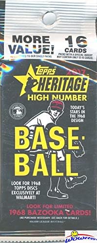 2017 Topps Heritage Visoki broj bejzbol ekskluzivna tvornica zapečaćena jumbo masnoća