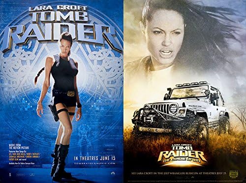Lara Croft: Tomb Raider 2001 američki mini plakat set od 2