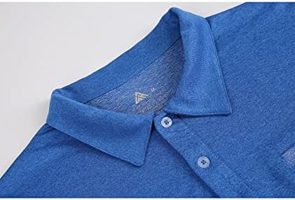 Jackown muški golf polo majica dugi/kratki rukavi kontrast džepni polo teniski majica