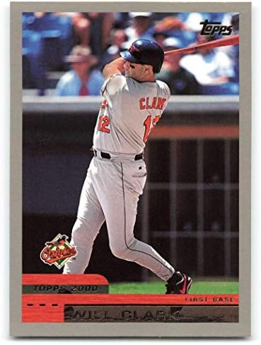 2000 Topps 271 Will Clark NM-MT Baltimore Orioles Baseball