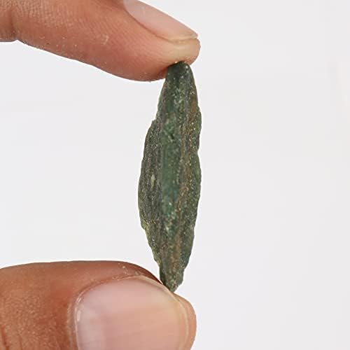 Labav dragulj 40,85 ct sirovo grubo zeleni žad zacjeljivanje kristala prirodni grubi zeleni žad