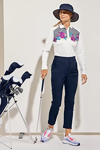 Coolibar UPF 50+ ženski Prestwick Golf Polo - Sunce Zaštitno