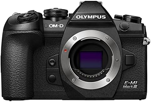 Telo беззеркальной digitalni fotoaparat Olympus OM-D E-M1 Mark III, crni, s макрообъективом M. Zuiko Digital ED 60 mm f2.8