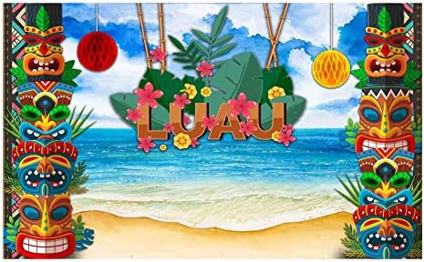 Pozadina Aloha Pozadina zabave na Havajima za fotografiranje tropskih ljetnih Plaža ukras za dječji tuš foto studio
