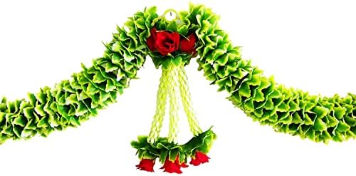 BBRATS Umjetni cvijet Toran Garland za ukrašavanje kućanstava za kućna vrata, višeslojno, plastično