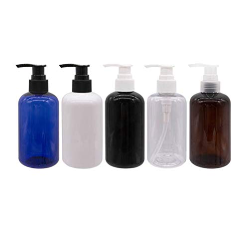 Topbathy 5pcs boce za dozator sapuna Očisti plastični losion za losion za sapunu za tekući organski sapun ručni dozatori 250ml