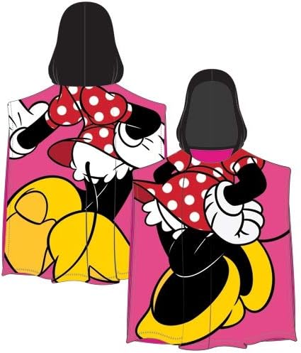 Disney Minnie Mouse ručnik s kapuljačom Poncho Bath Beach Girls Kids