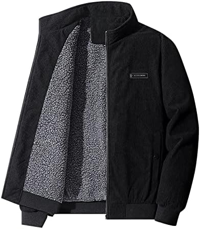 ADSSDQ muška jakna zima, zimski kaputi s dugim rukavima plus modni hike jakna od jakne od solidne boje na vjetar16