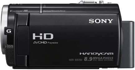 Sony HDRXR260V HandyCam visoke razlučivosti 8.9 MP kamkorder s 30x optičkim / 55x produženim zumom i 160 GB tvrdog diska memorija